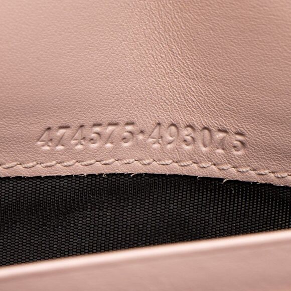 Gucci Matelasse Leather GG Marmont Wallet on Chain - Picture 6 of 14